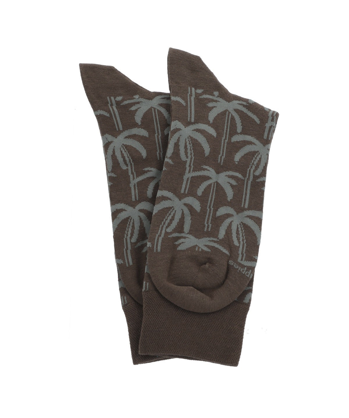 Calcetin Algodón Hombre C Cuff Palms Gris Hush Puppies