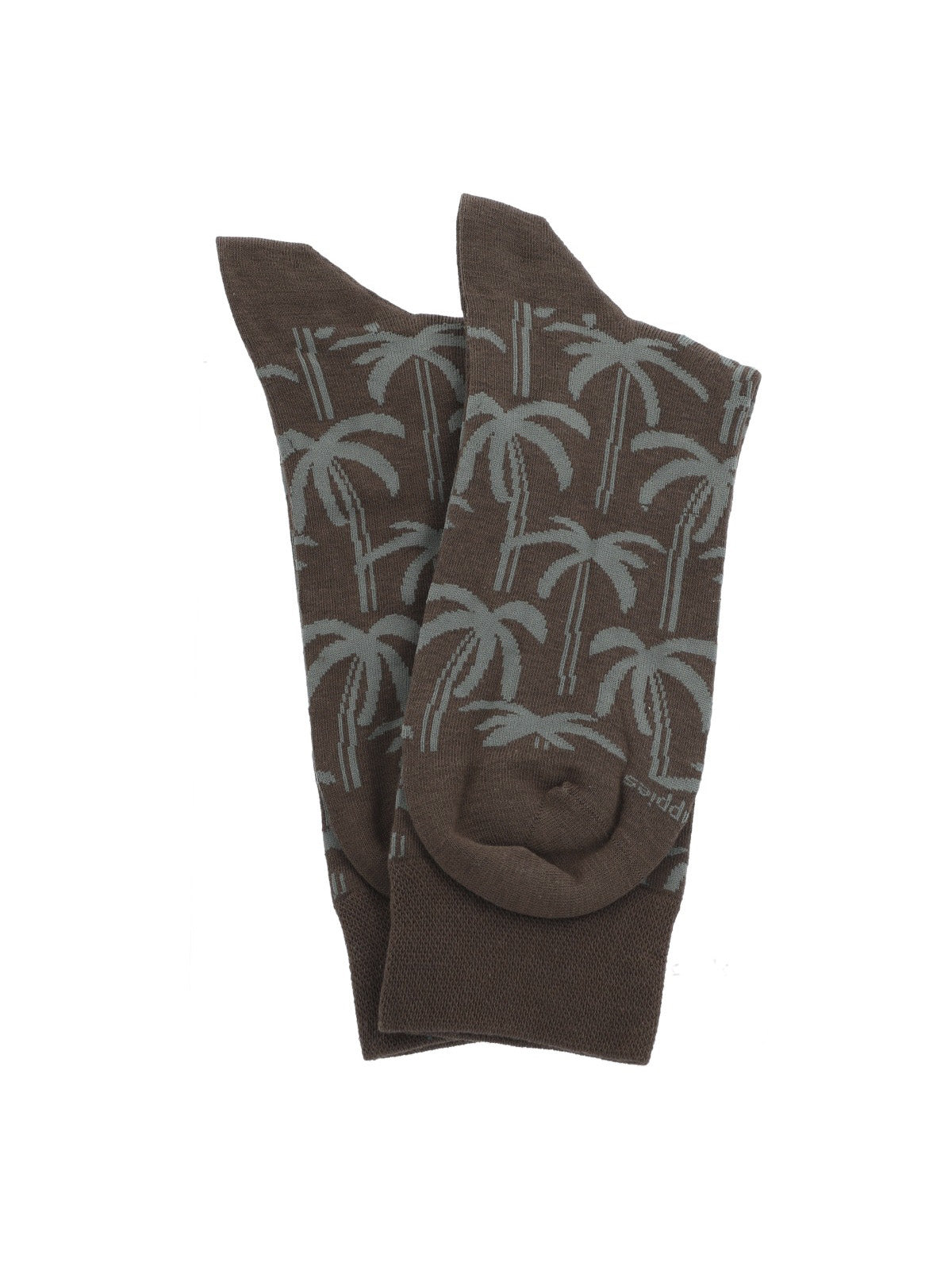 Calcetin Algodón Hombre C Cuff Palms Gris Hush Puppies
