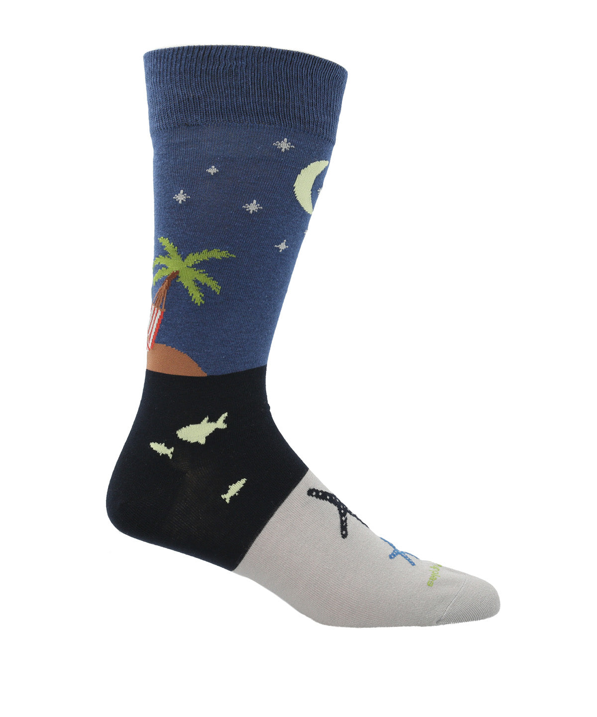 Calcetin Algodón Hombre C Dif Palm Multicolor Hush Puppies