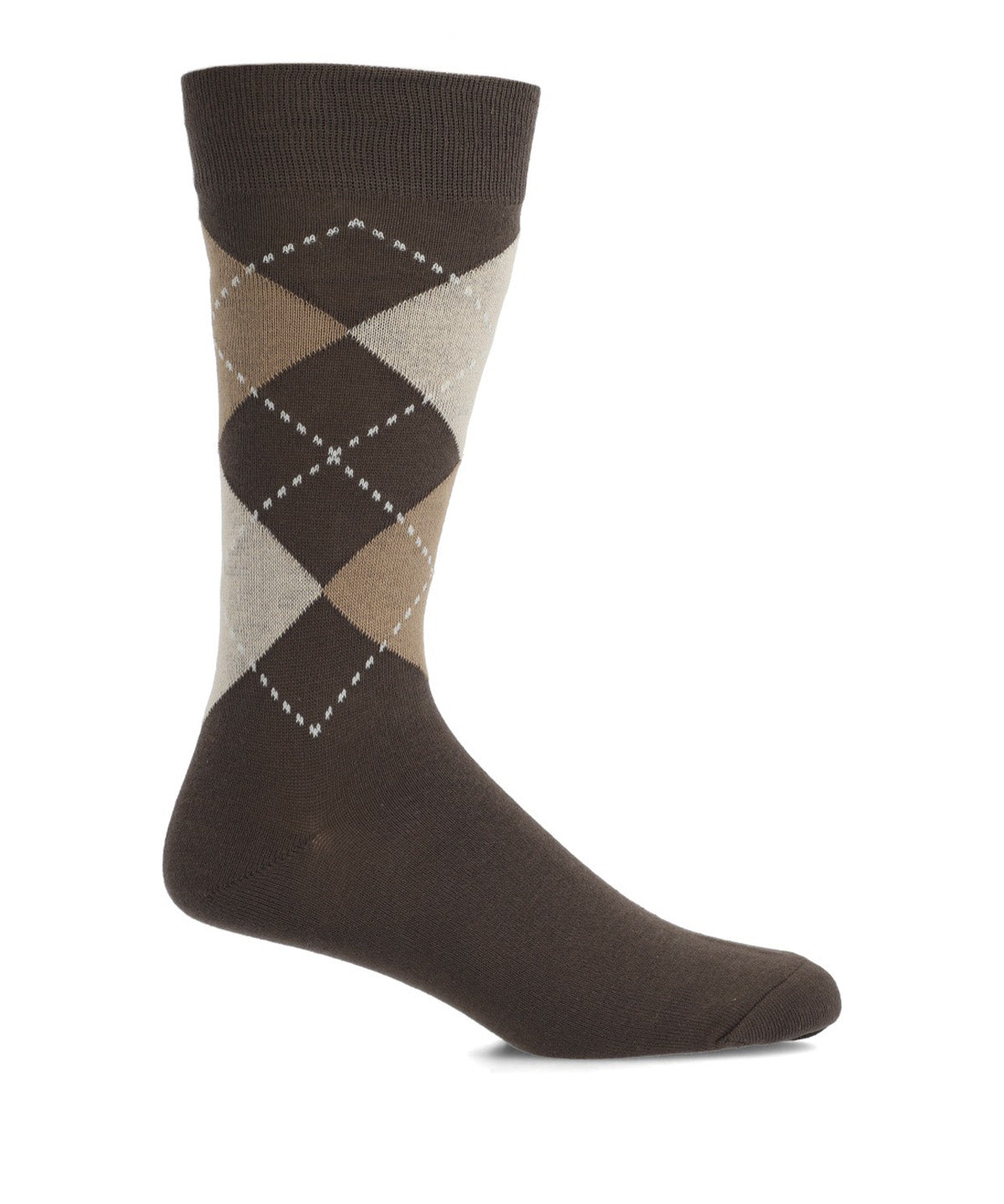 Calcetin Algodón Hombre C Argyles Gris Hush Puppies