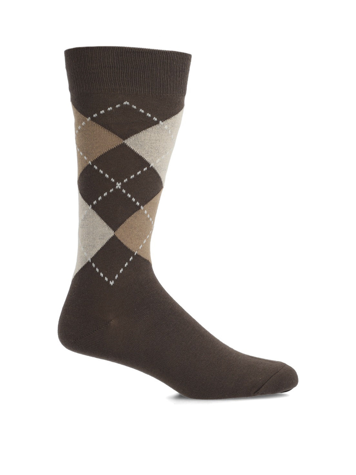 Calcetin Algodón Hombre C Argyles Gris Hush Puppies