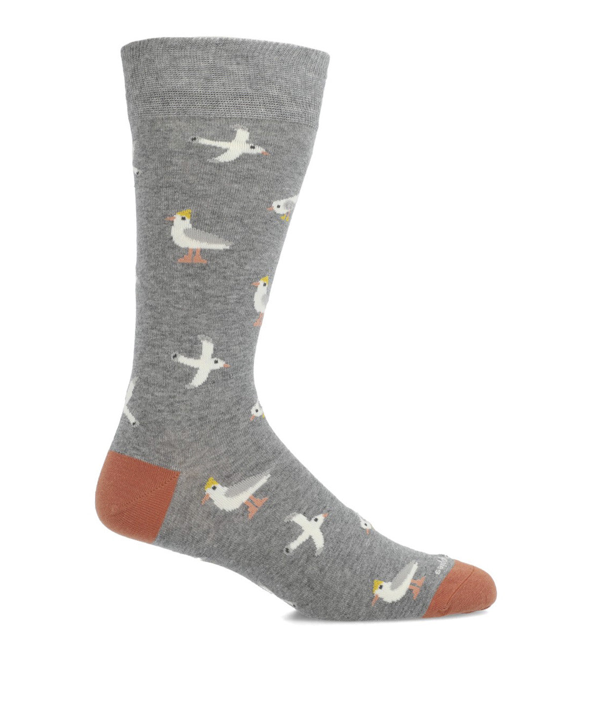 Calcetin Algodón Hombre C Seagull Gris Hush Puppies