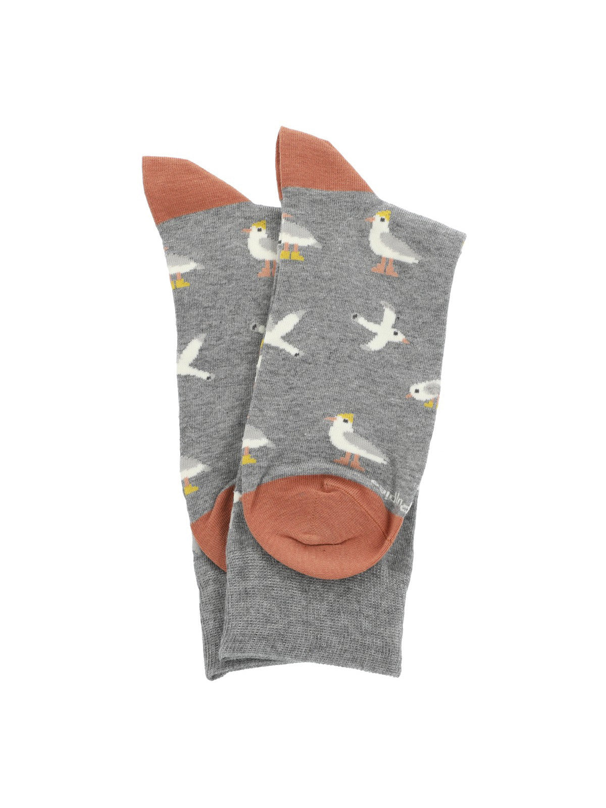 Calcetin Algodón Hombre C Seagull Gris Hush Puppies