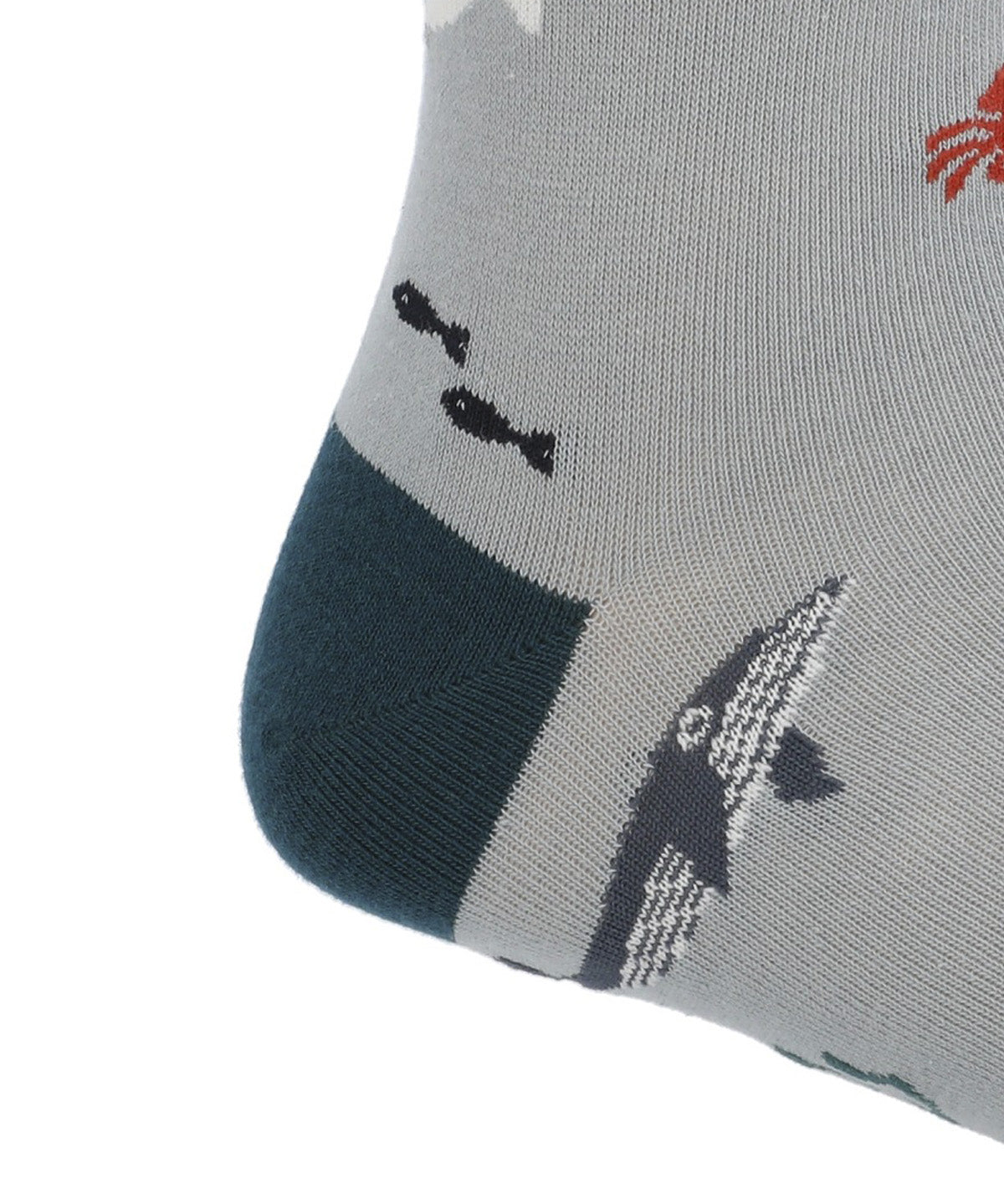 Calcetin Algodón Hombre C Ocean Gris Hush Puppies