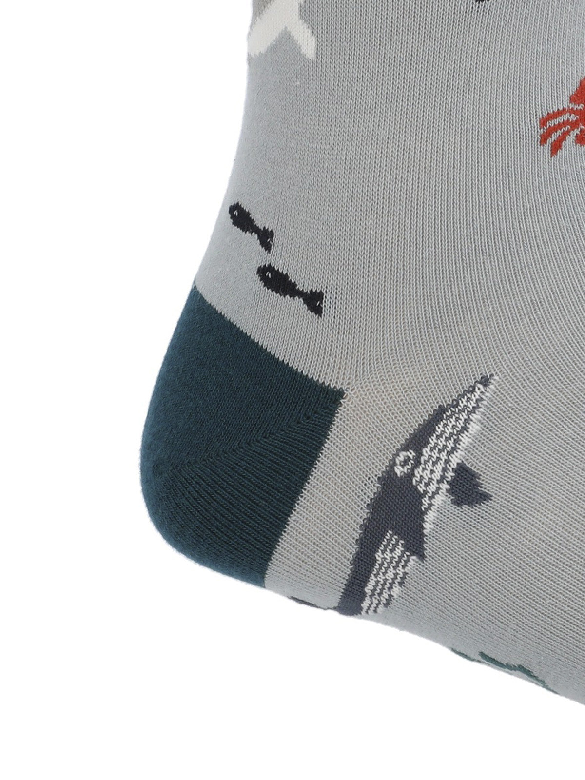 Calcetin Algodón Hombre C Ocean Gris Hush Puppies