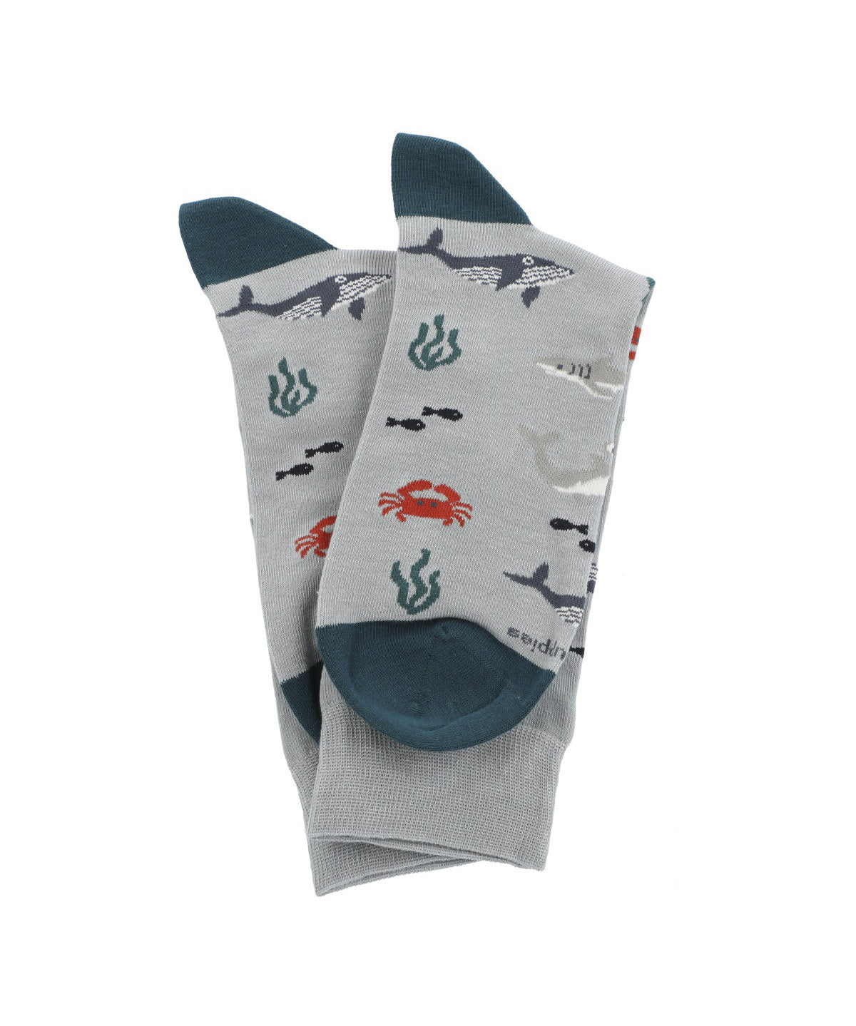 Calcetin Algodón Hombre C Ocean Gris Hush Puppies