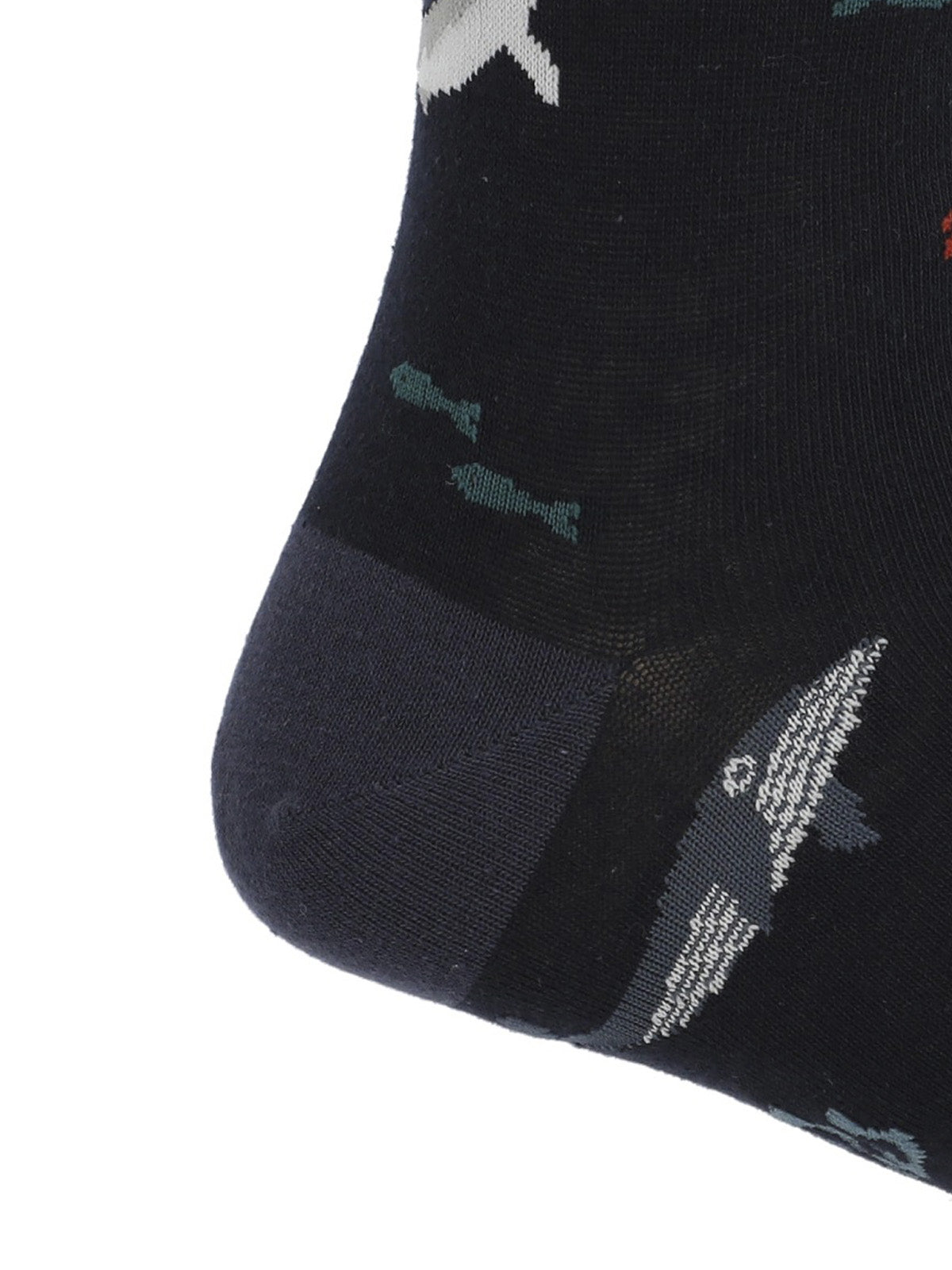 Calcetin Algodón Hombre C Ocean Gris Hush Puppies