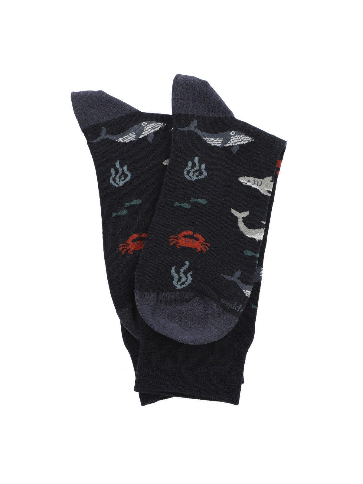 Calcetin Algodón Hombre C Ocean Gris Hush Puppies