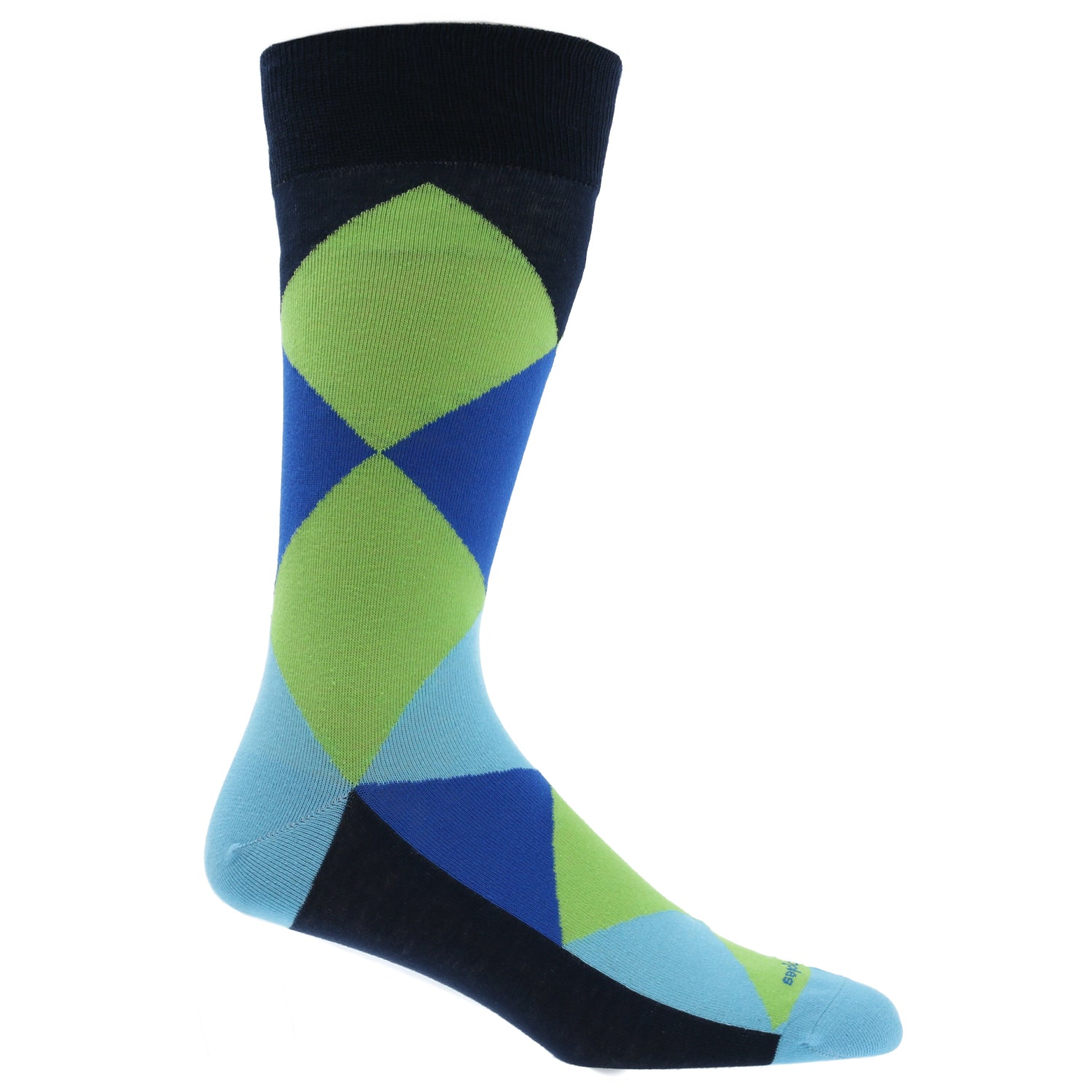 Calcetin Algodón Hombre C Diamond Azul  Hush Puppies