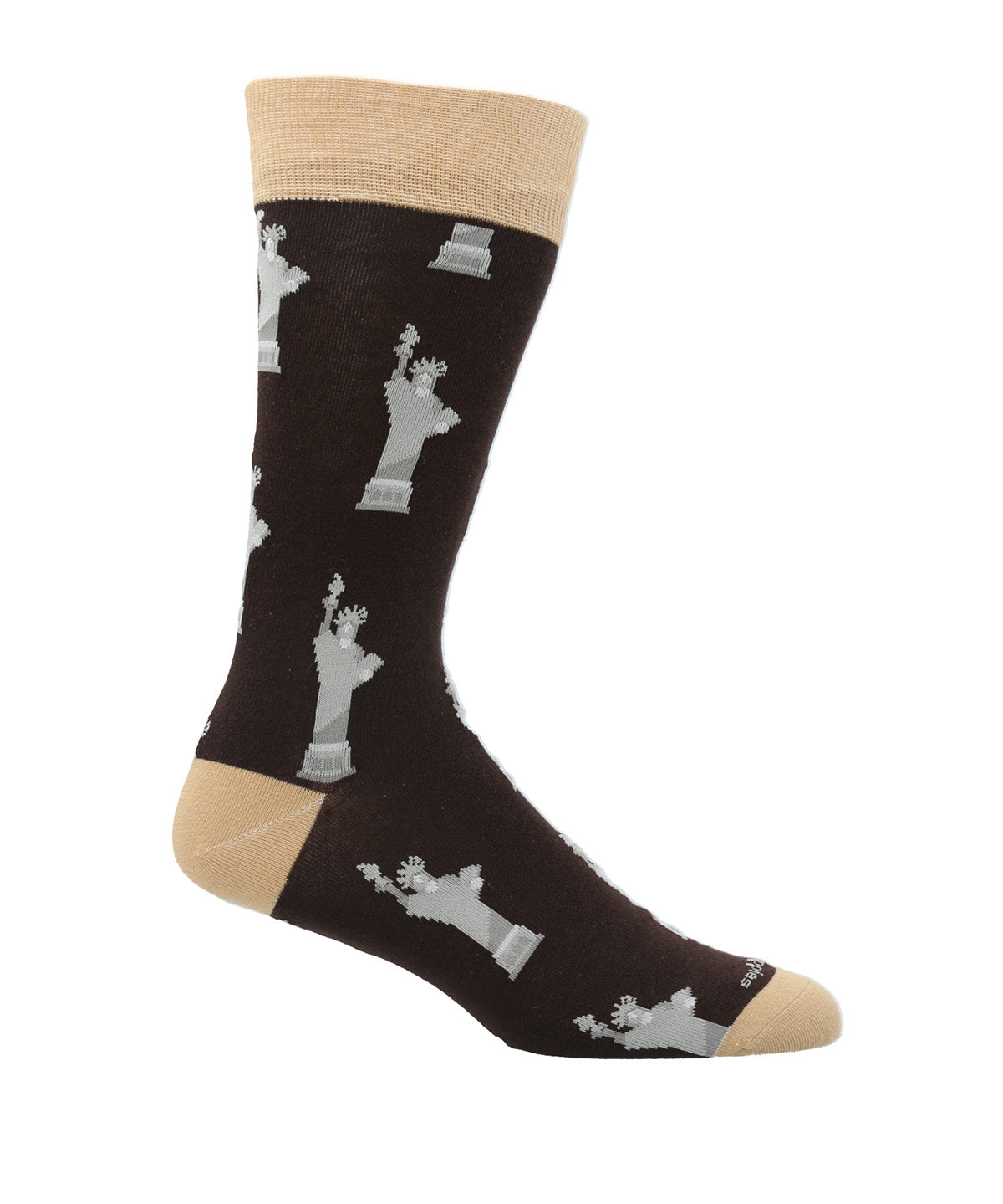 Calcetin Algodón Hombre C Liberty Nyc Café Hush Puppies