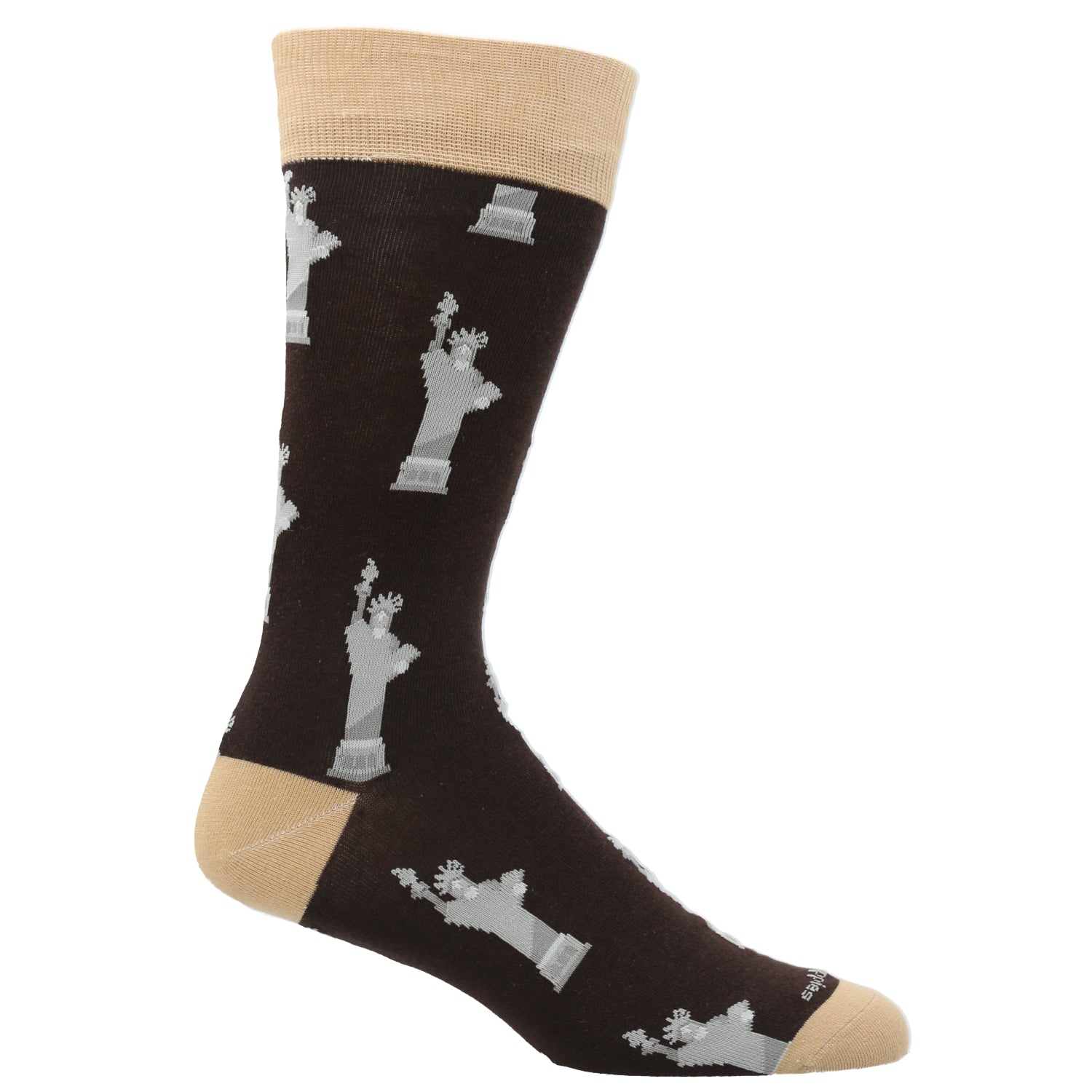 Calcetin Algodón Hombre C Liberty Nyc Café Hush Puppies | Hush Puppies