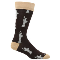 Calcetin Algodón Hombre C Liberty Nyc Café Hush Puppies