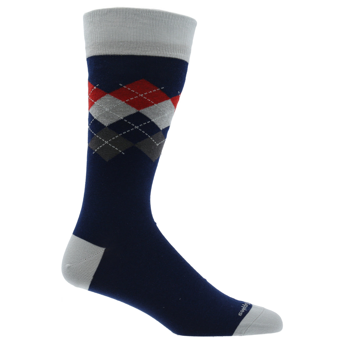 Calcetin Algodón Hombre C Rombos Azul Hush Puppies | Hush Puppies