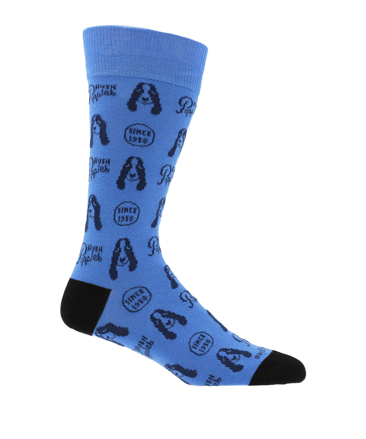 Calcetin Algodón Hombre C Dog Puppies Azul  Hush Puppies