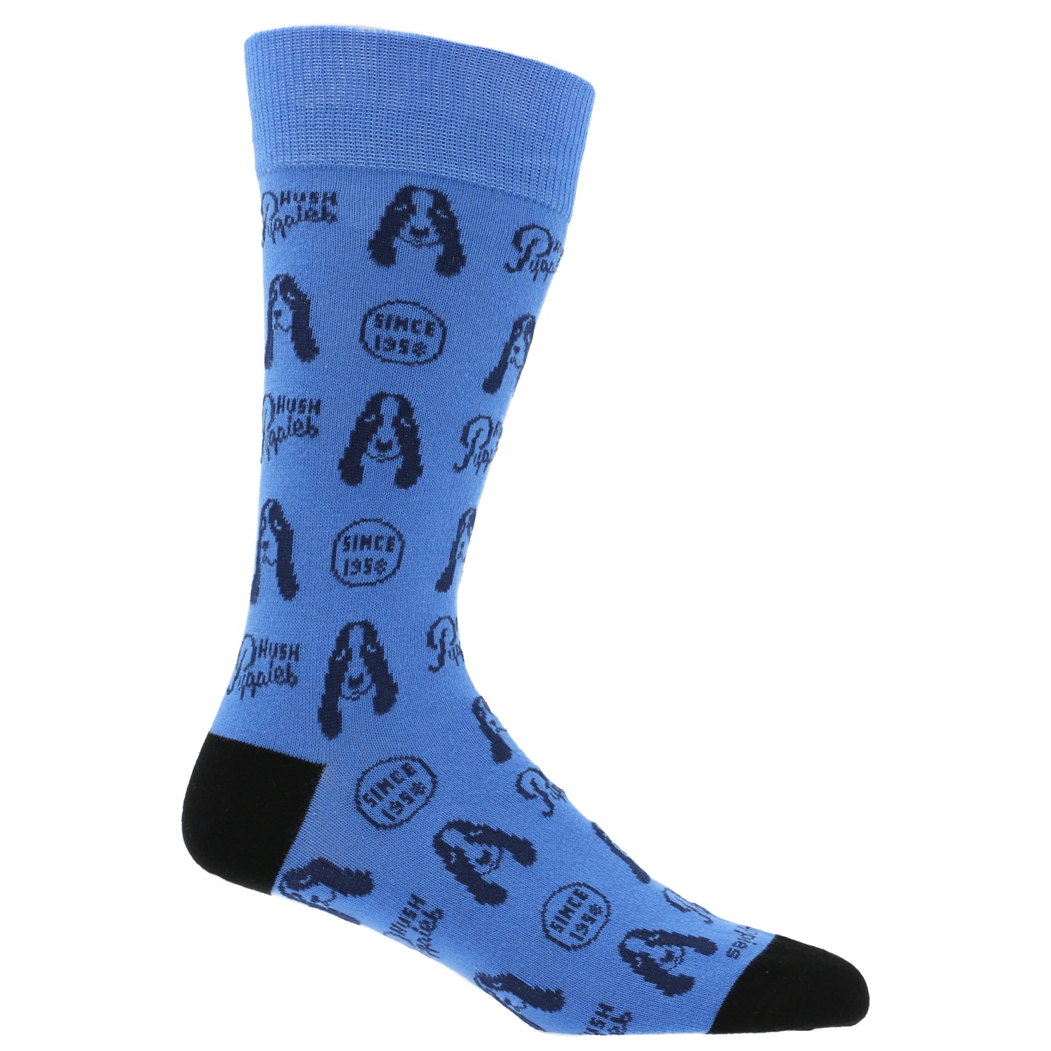 Calcetin Algodón Hombre C Dog Puppies Azul  Hush Puppies | Hush Puppies