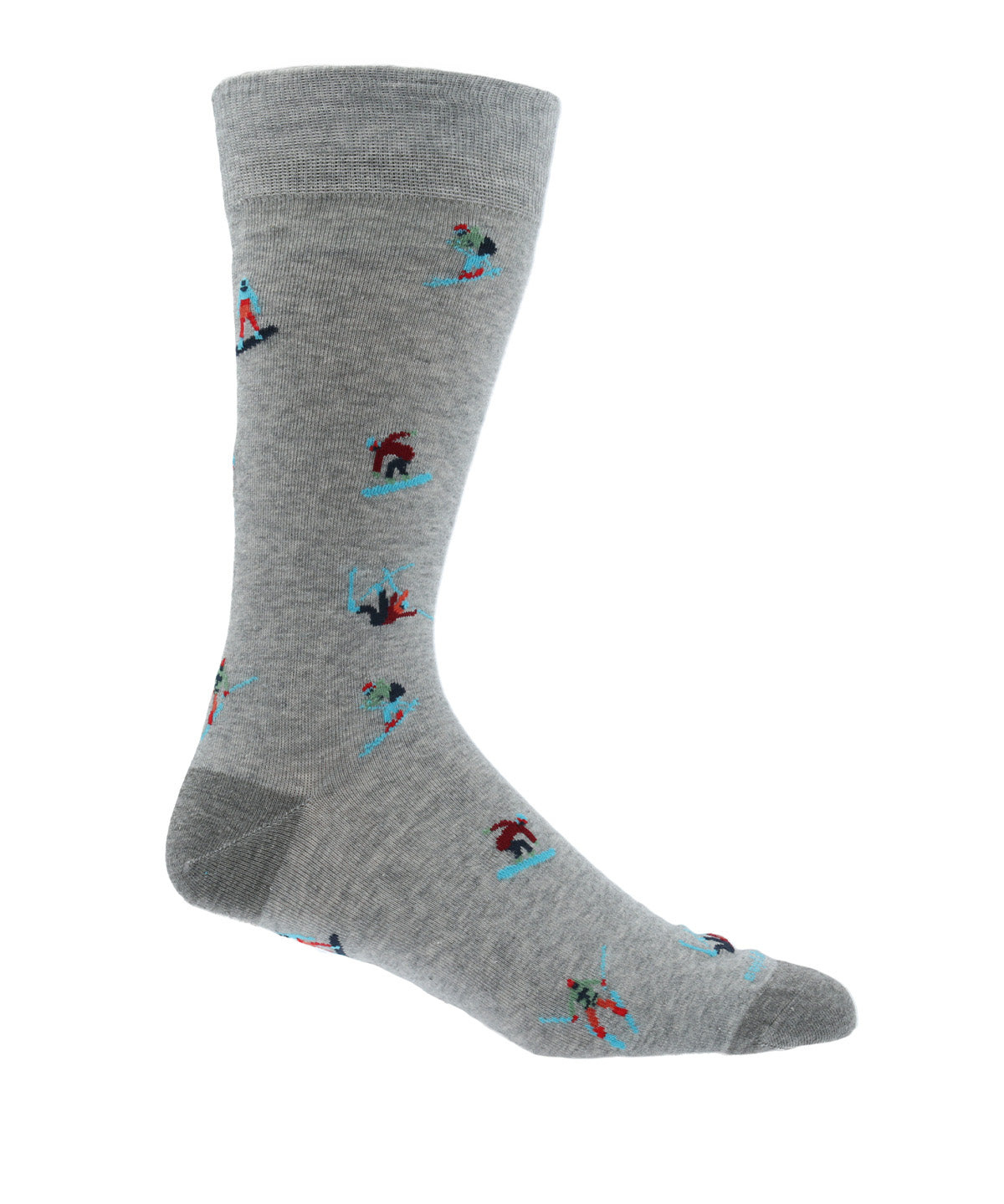 Calcetin Algodón Hombre C Wipeout Gris Hush Puppies