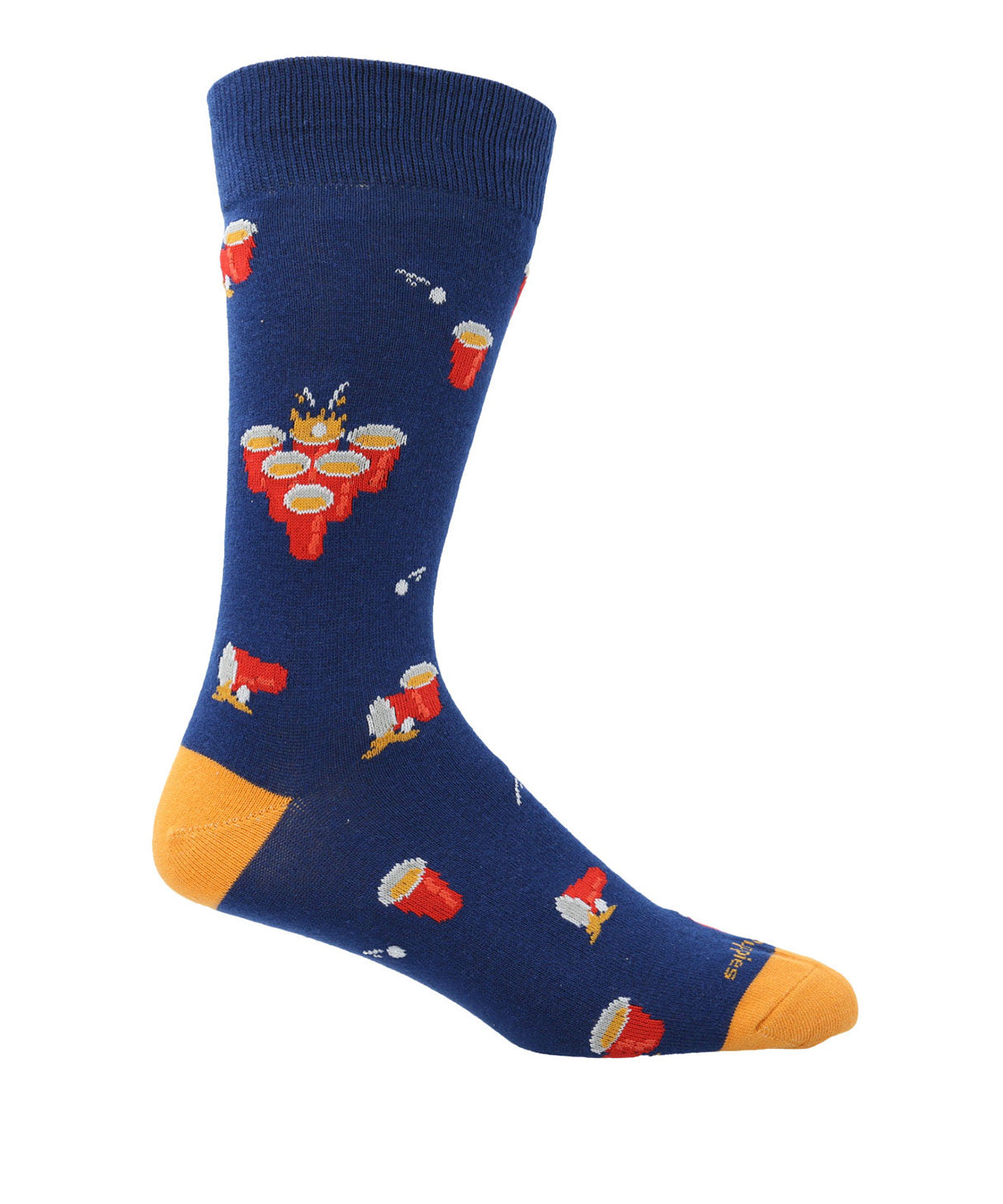 Calcetin Algodón Hombre C Beerpong Azul Hush Puppies