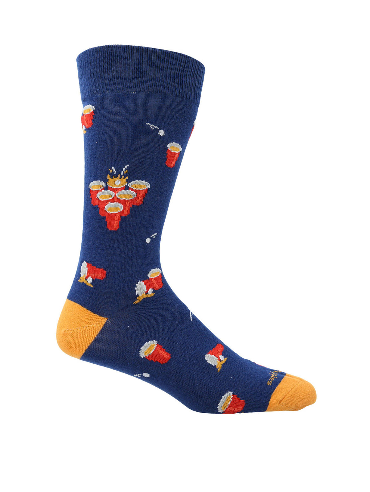 Calcetin Algodón Hombre C Beerpong Azul Hush Puppies