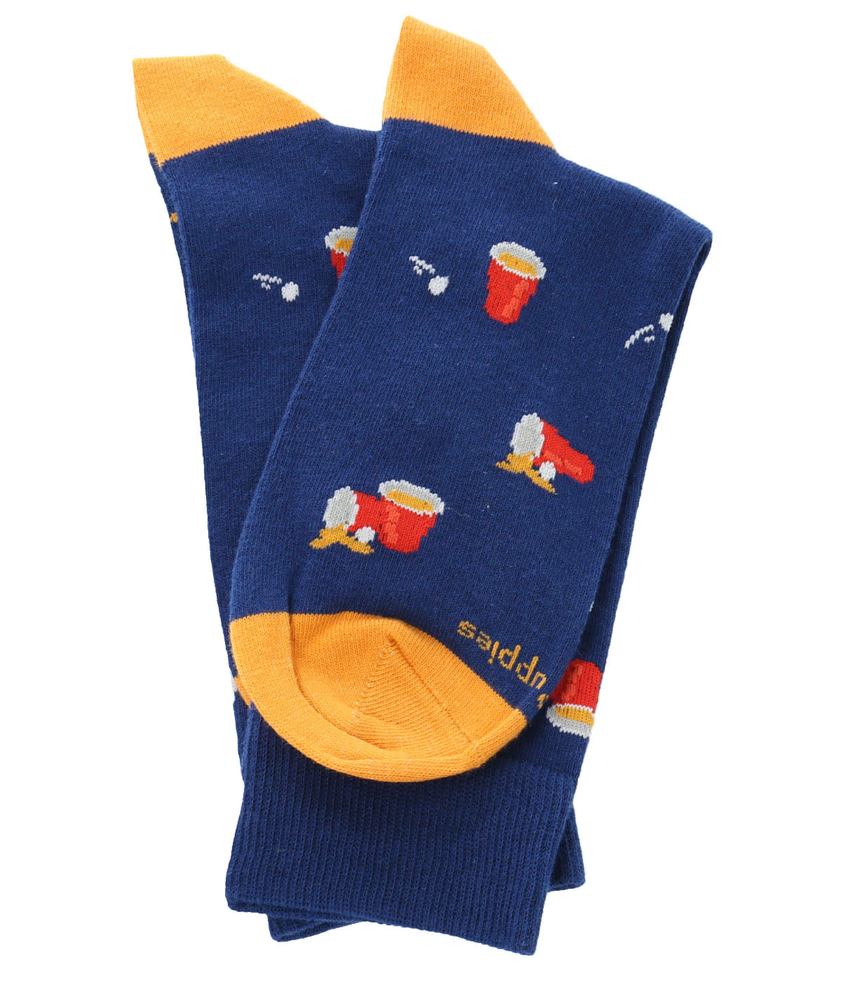 Calcetin Algodón Hombre C Beerpong Azul Hush Puppies