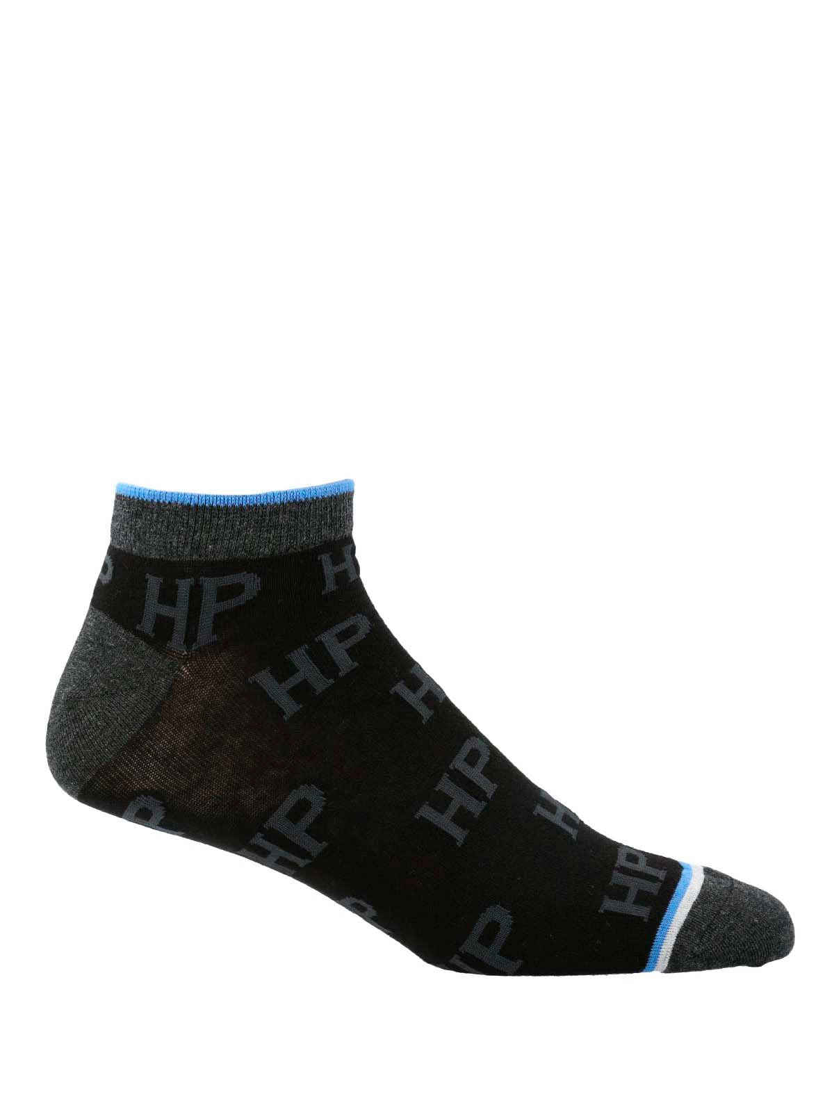 Calcetin Algodón Hombre Ped Hp Logo Negro Hush Puppies | Hush Puppies