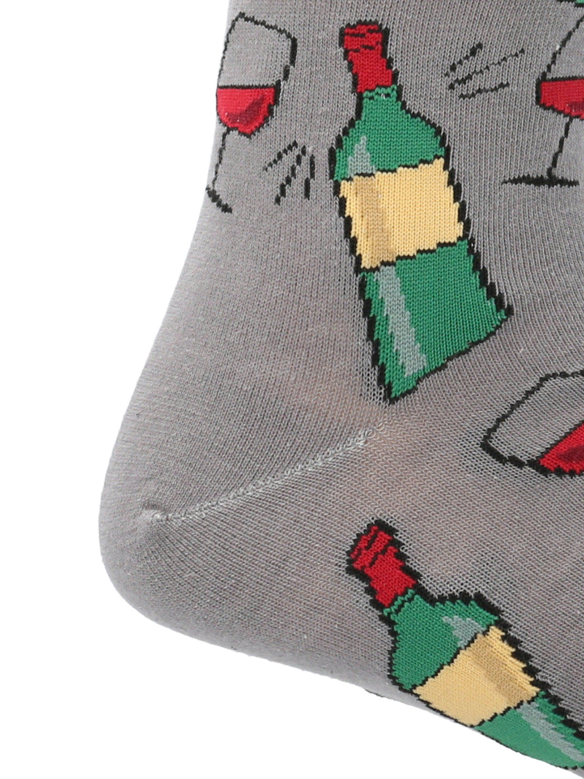 Calcetin Algodón Hombre C Wine Gris Hush Puppies | Hush Puppies