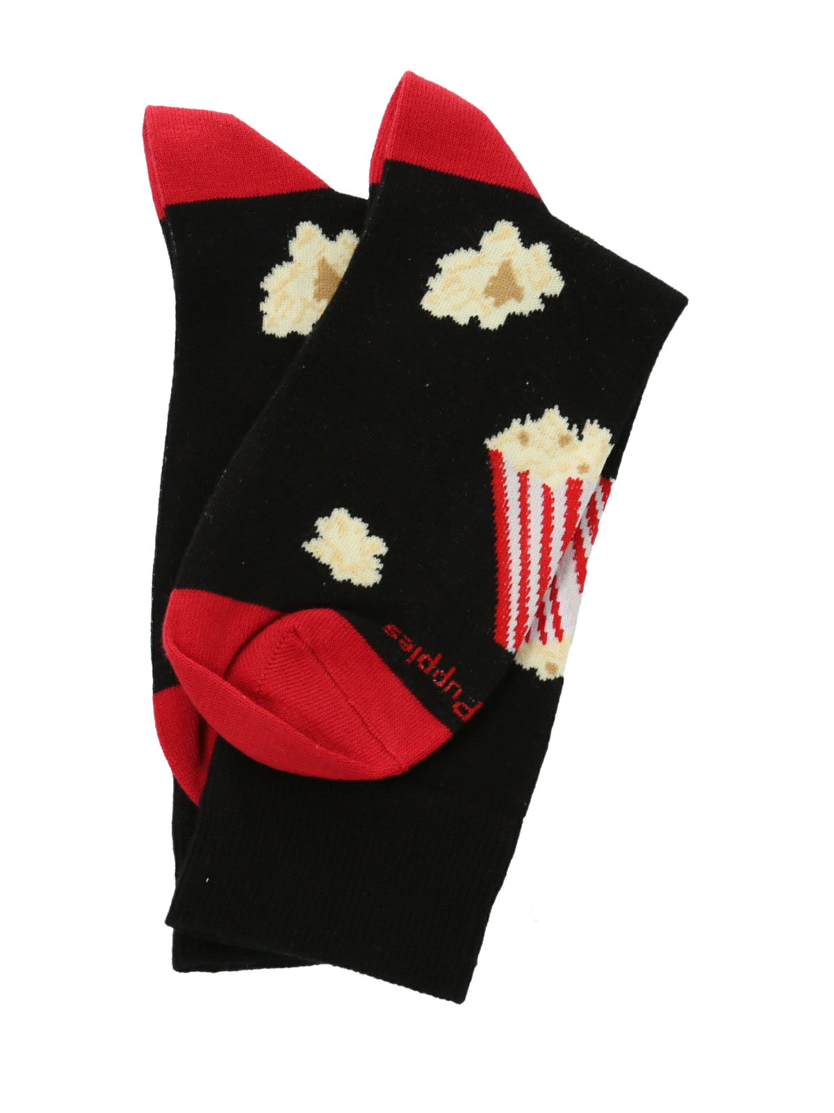 Calcetin Algodón Hombre C Popcorn Negro Hush Puppies | Hush Puppies