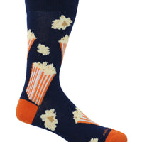 Calcetin Algodón Hombre C Popcorn Azul Hush Puppies | Hush Puppies