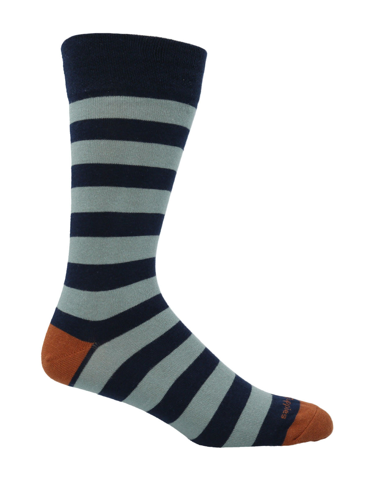 Calcetin Algodón Hombre C Cuff Block Azul Hush Puppies | Hush Puppies