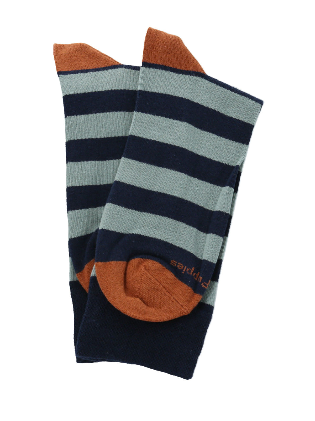 Calcetin Algodón Hombre C Cuff Block Azul Hush Puppies | Hush Puppies