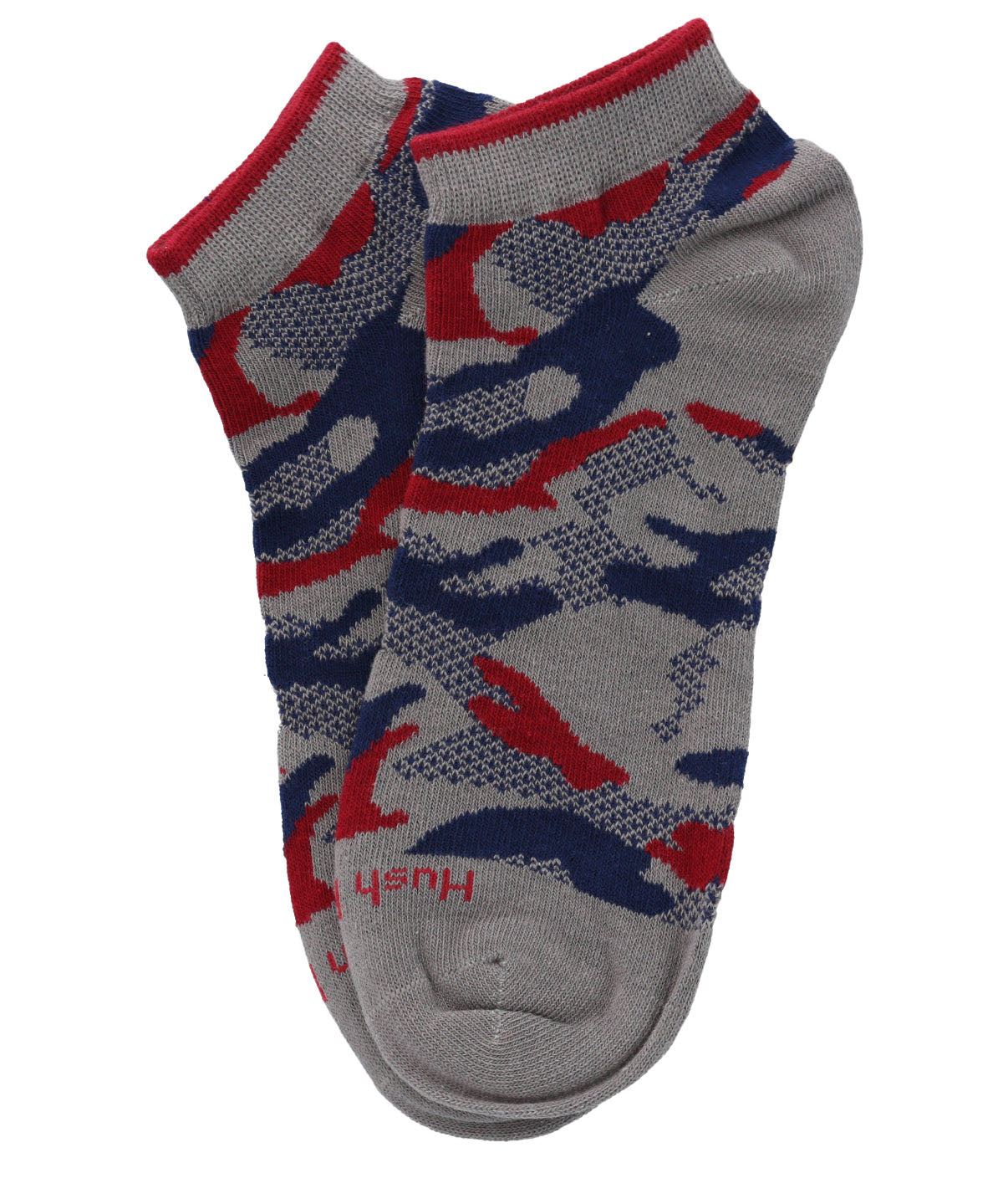 Calcetin Algodón Hombre Ped Camo Gris Hush Puppies | Hush Puppies