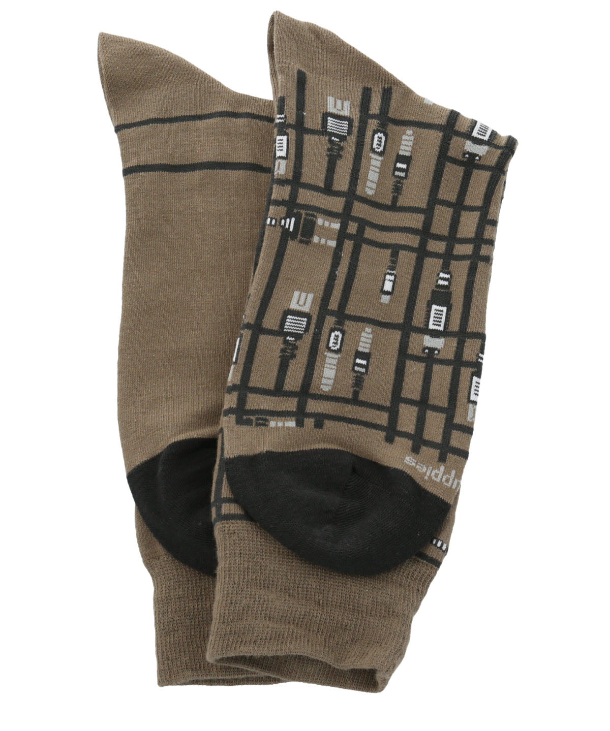 Calcetin Algodón Hombre Diff Wire Verde Hush Puppies