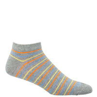 Calcetin Algodón Hombre Ped Stripes Gris Hush Puppies | Hush Puppies