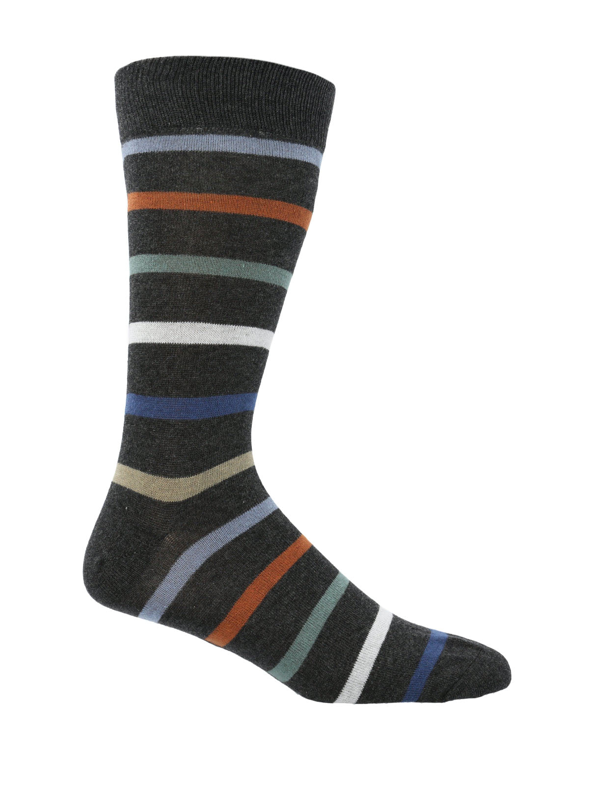 Calcetin Algodón Hombre C Stripe Gris Hush Puppies | Hush Puppies