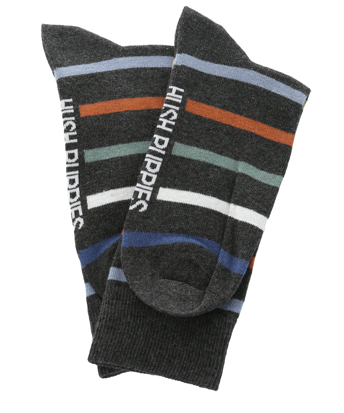 Calcetin Algodón Hombre C Stripe Gris Hush Puppies | Hush Puppies