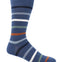 Calcetin Algodón Hombre C Stripe Azul Hush Puppies | Hush Puppies