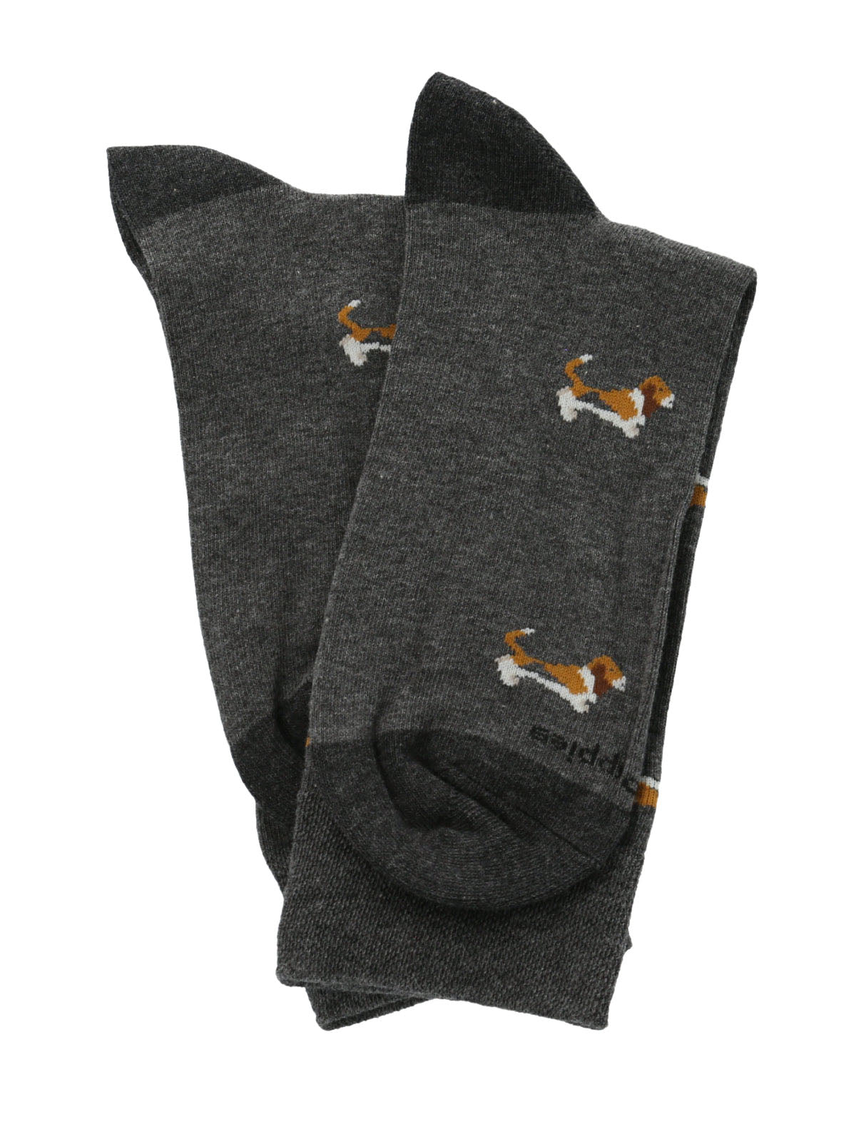 Calcetin Algodón Hombre C Cuff Basset Gris Hush Puppies | Hush Puppies