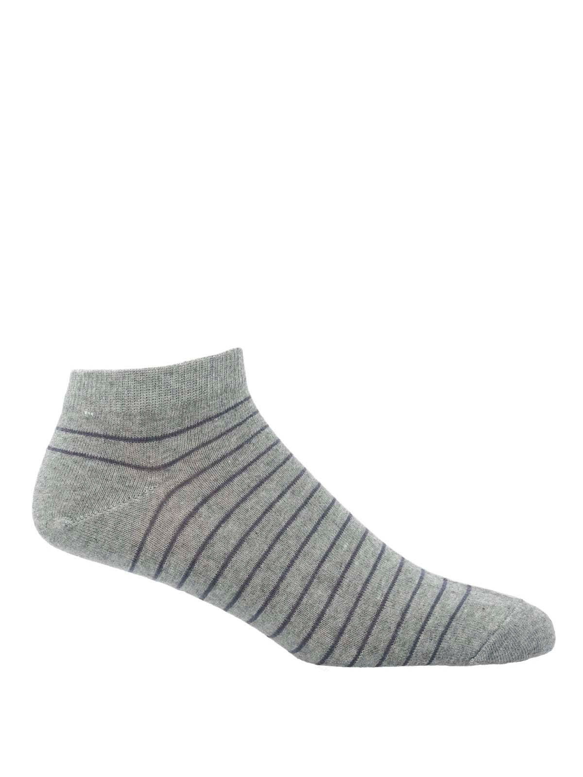 Calcetin Algodón Hombre Ped Lines Gris Hush Puppies | Hush Puppies