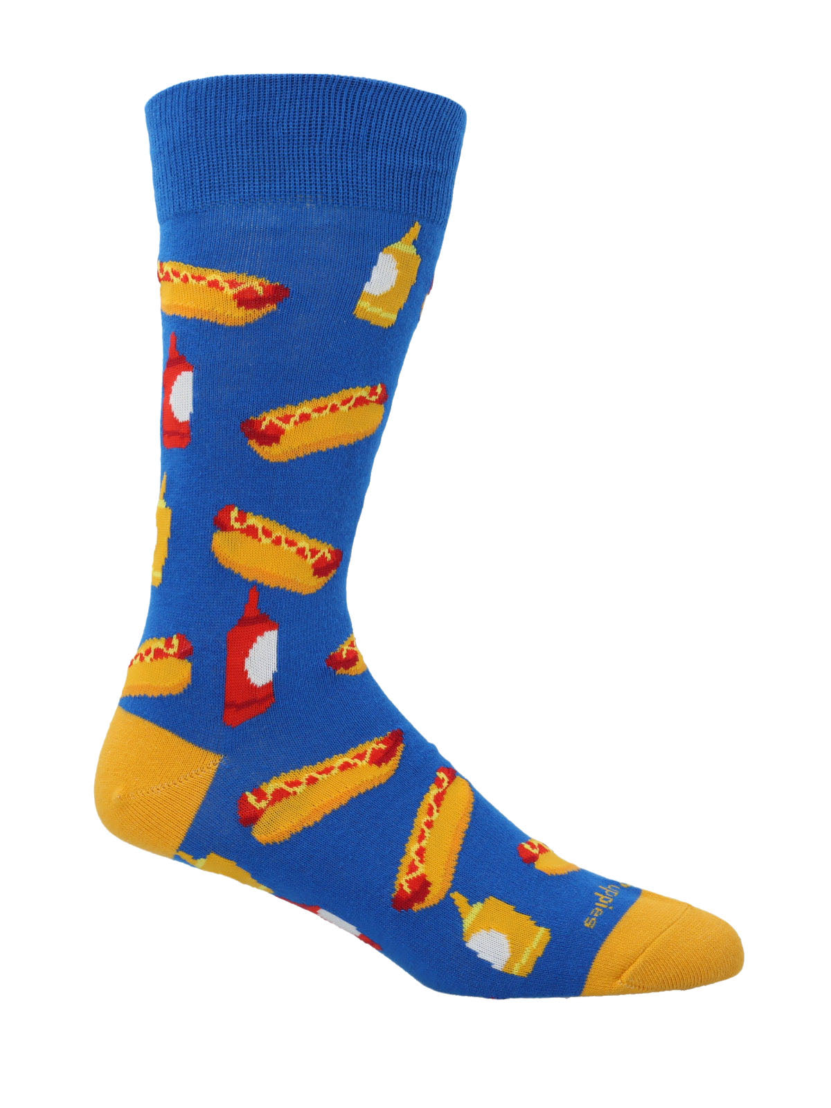 Calcetin Algodón Hombre C Hotdog Azul Hush Puppies | Hush Puppies