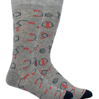 Calcetin Algodón Hombre Diff Laboratory Gris Hush Puppies