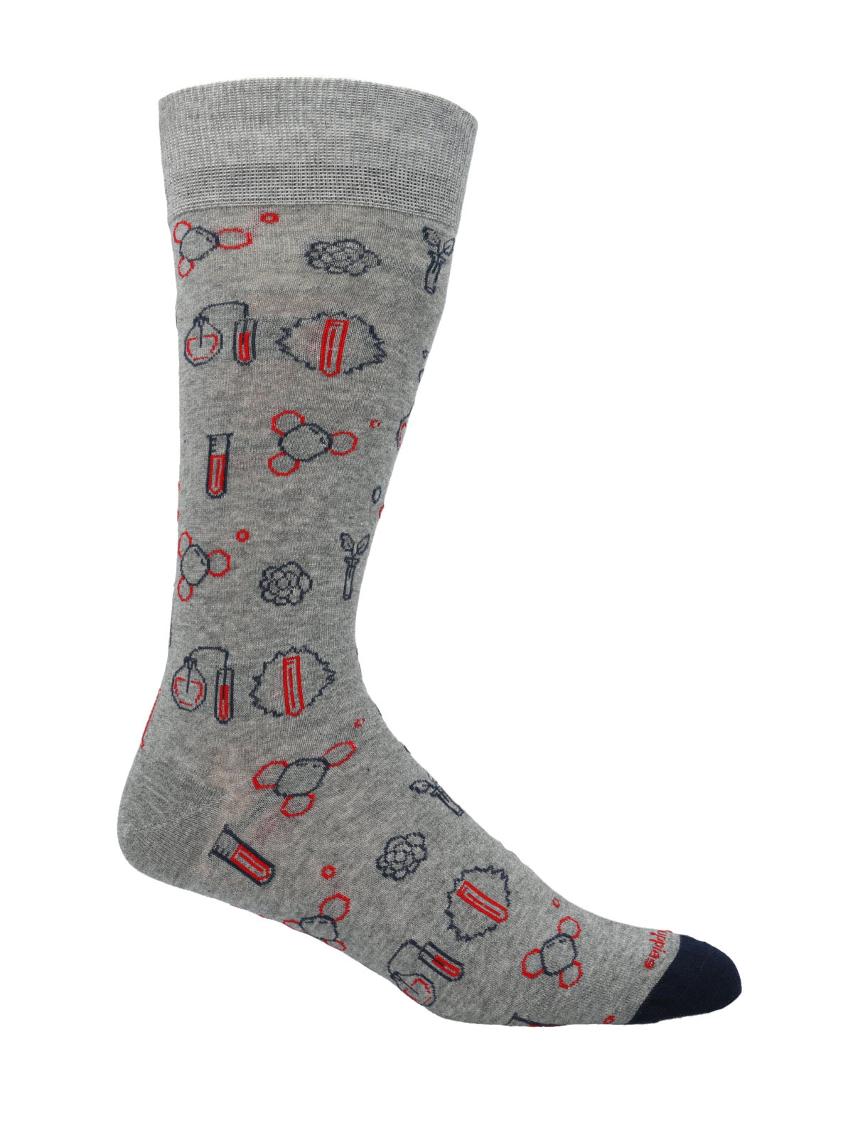 Calcetin Algodón Hombre Diff Laboratory Gris Hush Puppies