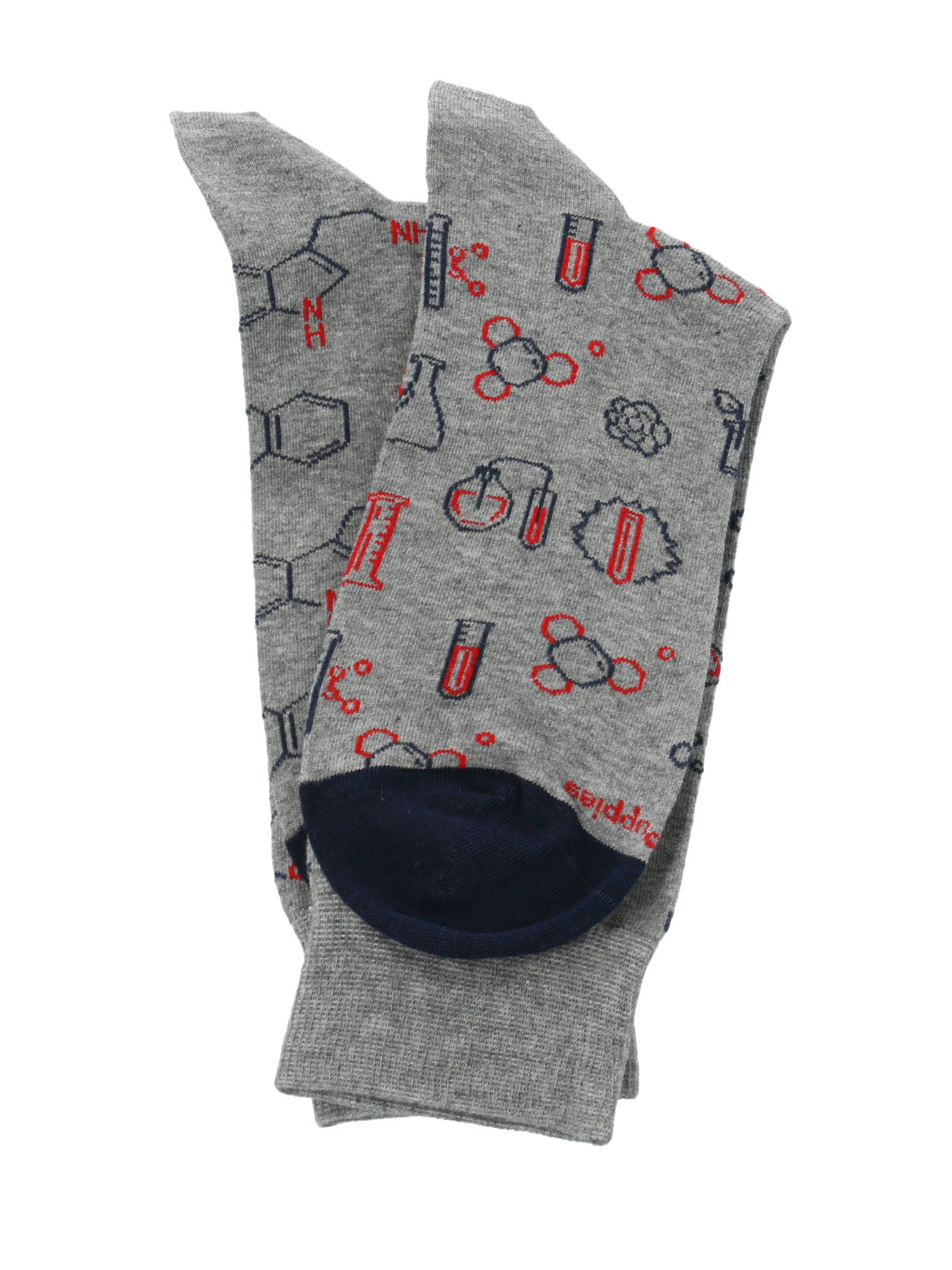 Calcetin Algodón Hombre Diff Laboratory Gris Hush Puppies