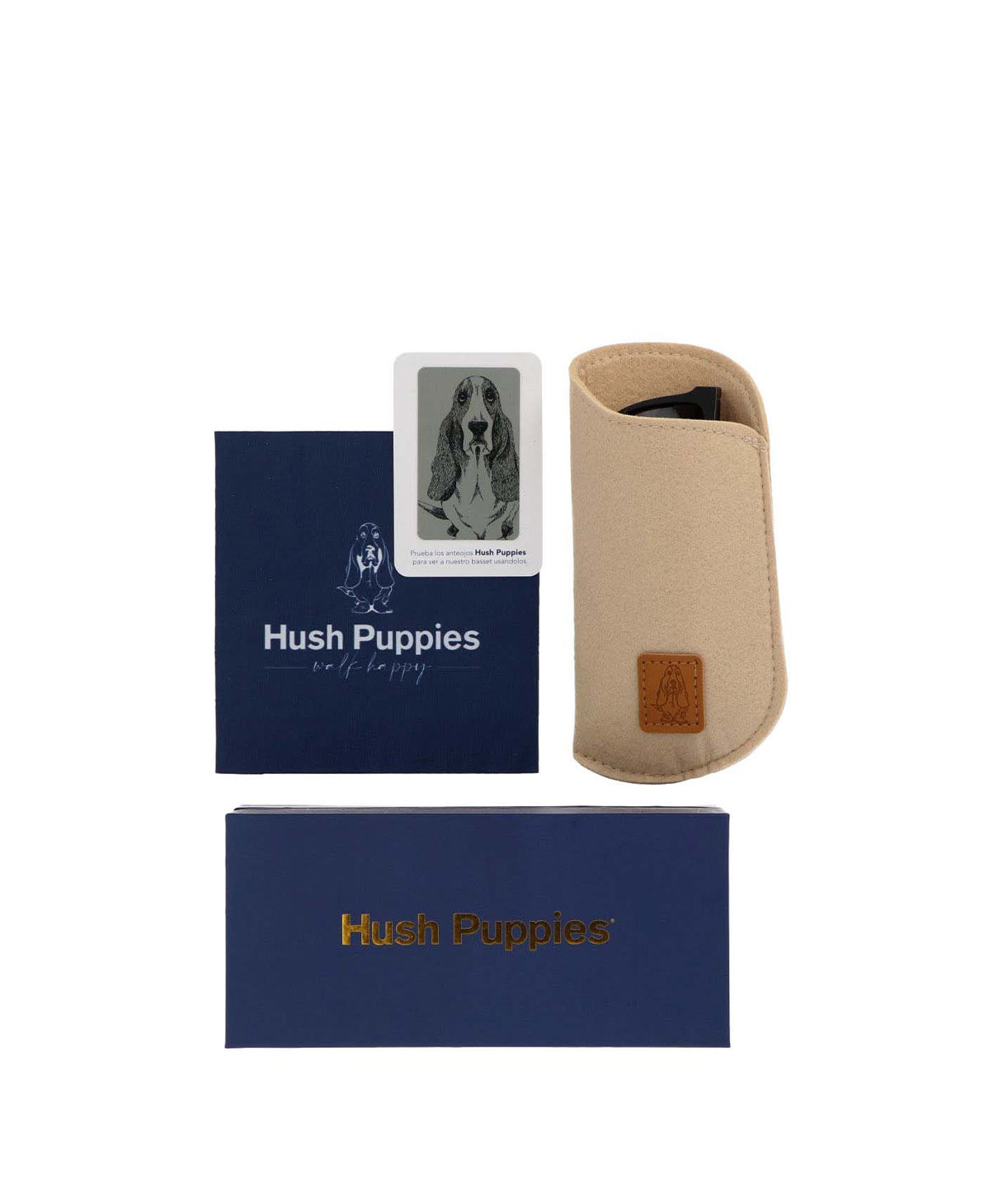 Anteojos Plastico Reciclado Hombre Hp Medway Glasses Negro Hush Puppies | Hush Puppies