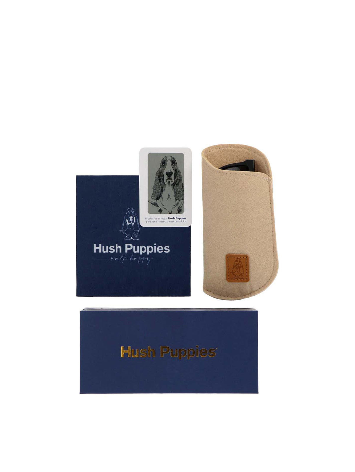 Anteojos Plastico Reciclado Hombre Hp Medway Glasses Negro Hush Puppies | Hush Puppies