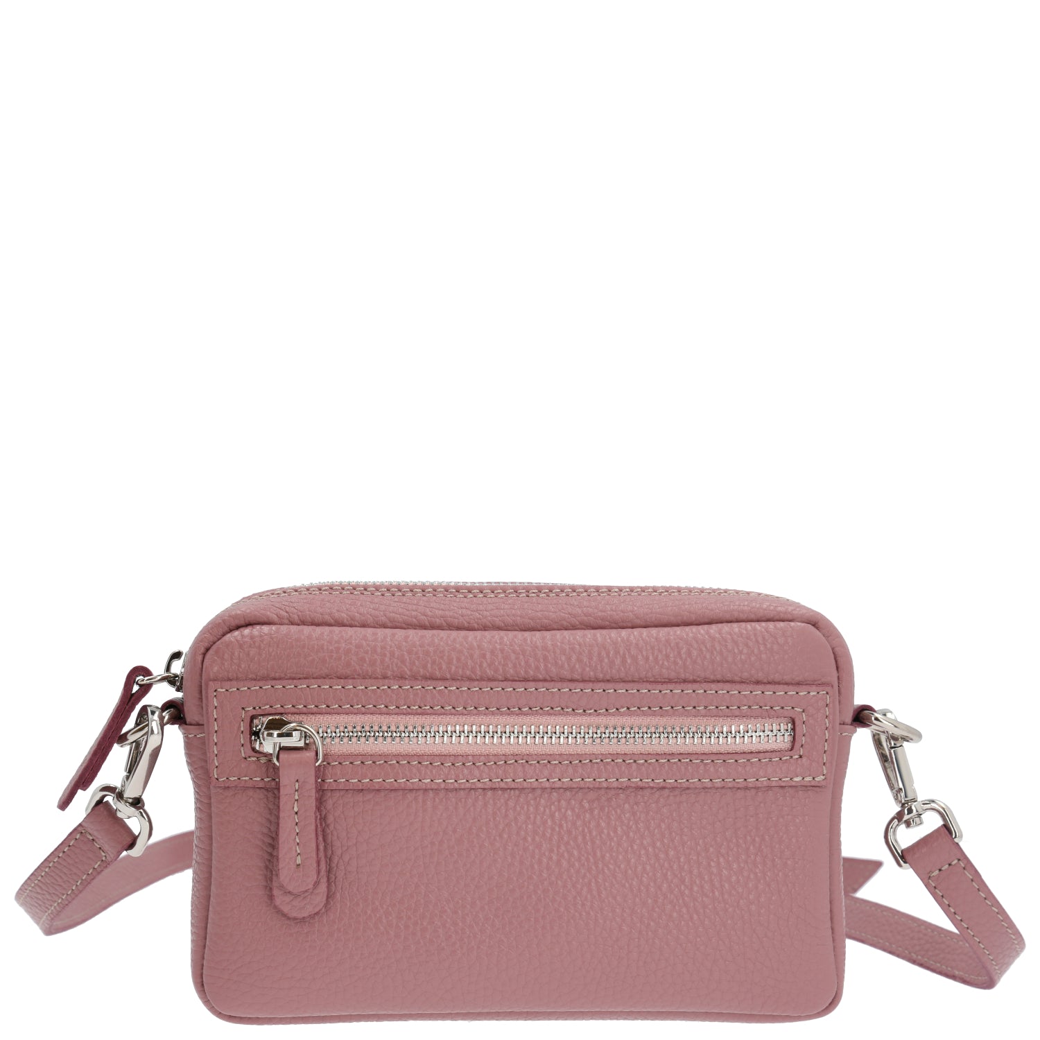 Cartera Cuero Mujer Genova Cross Rosado Hush Puppies-Hush Puppies Chile