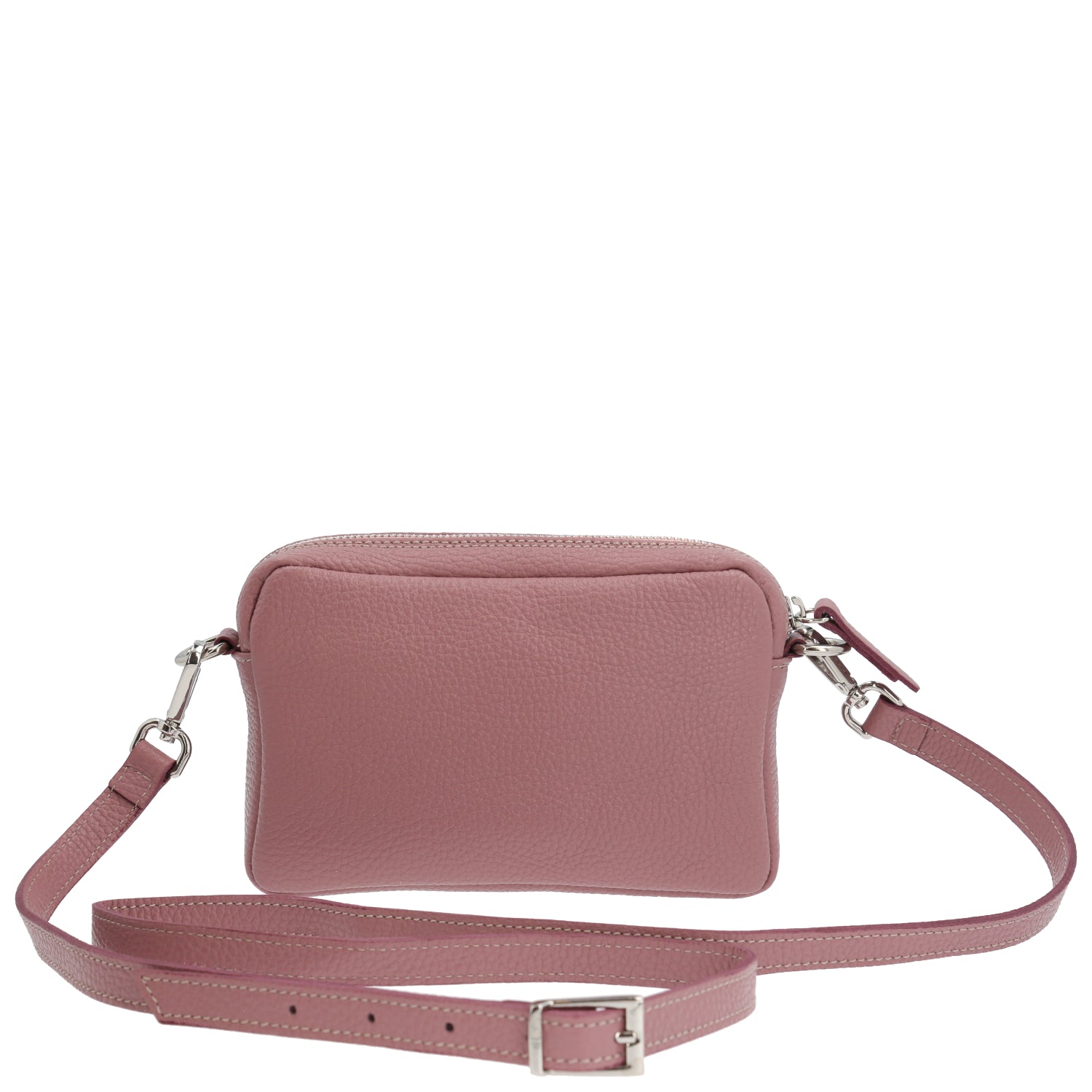 Cartera Cuero Mujer Genova Cross Rosado Hush Puppies-Hush Puppies Chile