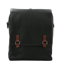 Mochila Cerutti Cuero Mujer Bianchi Back Negro | Hush Puppies