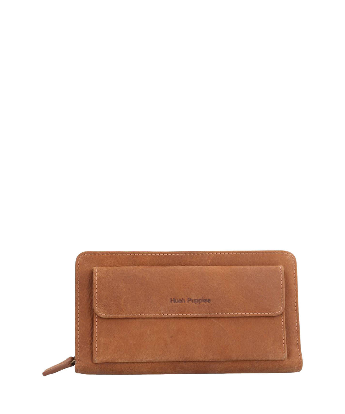 Billetera Cuero Mujer Th Morgan Wallet Café Hush Puppies | Hush Puppies