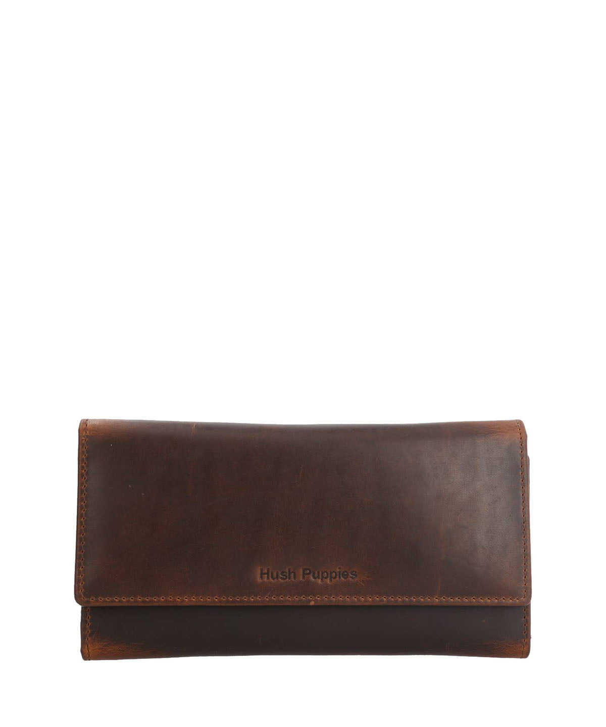 Billetera Cuero Mujer St Morley Wallet Café Hush Puppies | Hush Puppies