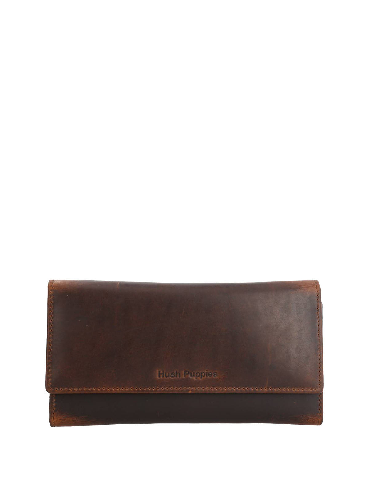 Billetera Cuero Mujer St Morley Wallet Café Hush Puppies | Hush Puppies