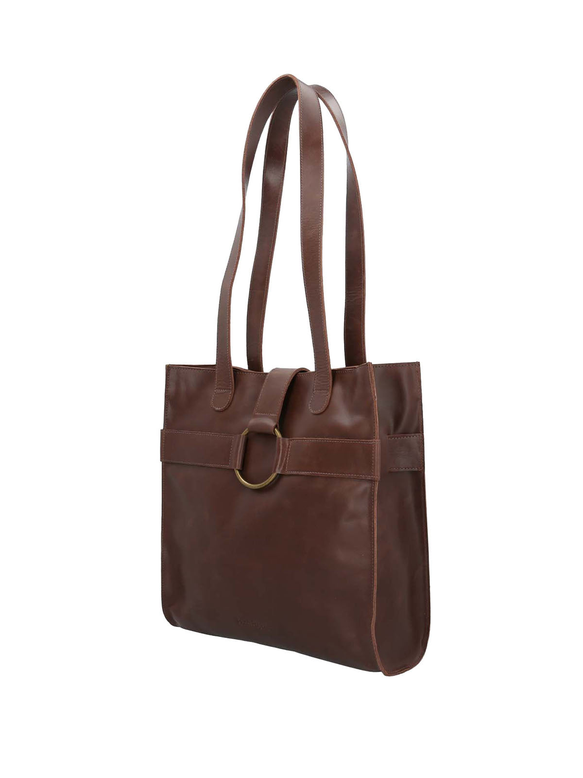 Cartera Cuero Mujer Drake Bag Café Hush Puppies | Hush Puppies